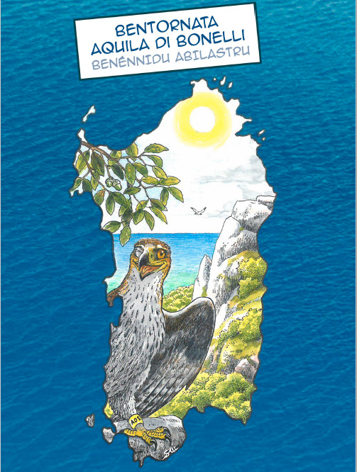 Portada del cómic sobre el águila de Bonelli. Autor: Stefano Maugeri.